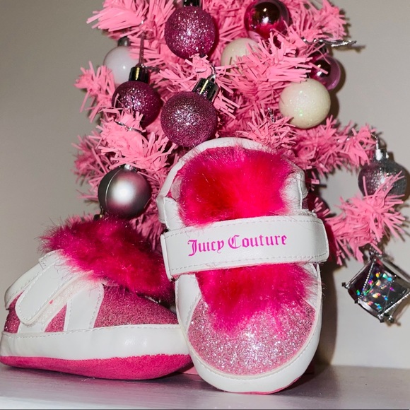 ❤️ Juicy Couture Pink Fluffy 3M Shoes - Picture 3 of 12